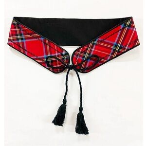 CK Bradley Oslo Belt in Royal Stewart; Size S